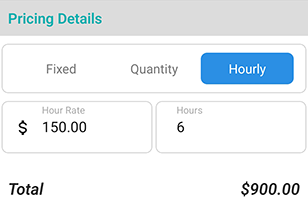 Track Hourly, Quantity, & Fixed Expense Options