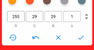 HEX, RGBA, HSLA, HWBA, HSVA Color Formats