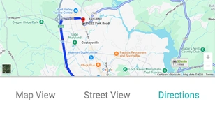 Drive Route With Drive-Time