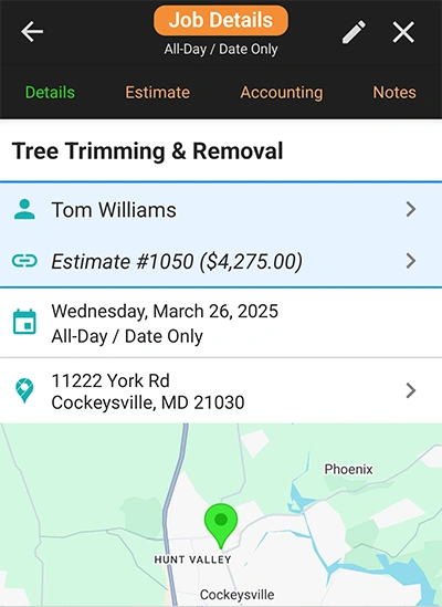 WorkQuote Job & Task Dashboard