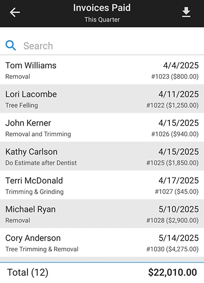 View And Download Report Data