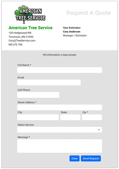Custom Request Forms