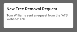 Instant Request Notifications
