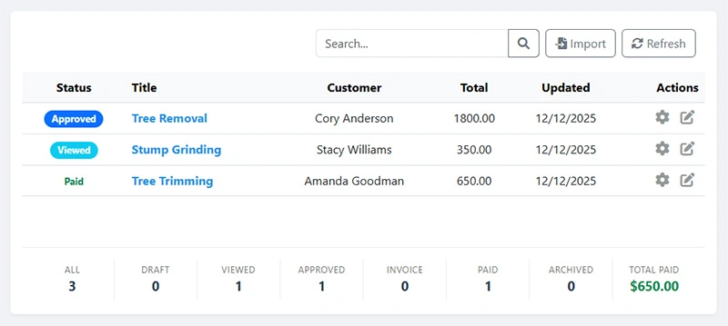 WorkQuote's Free Estimate And Invoice Manager