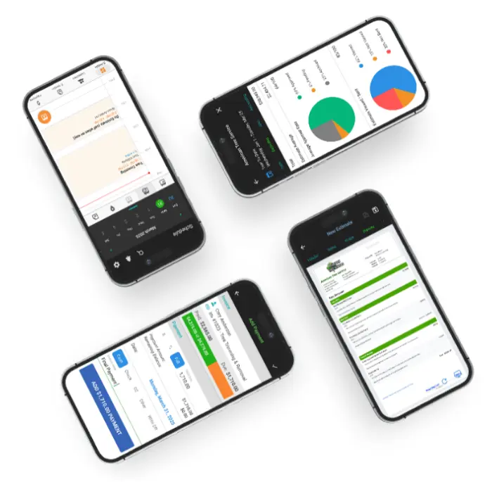 WorkQuote App Estimate, Schedule & Invoice