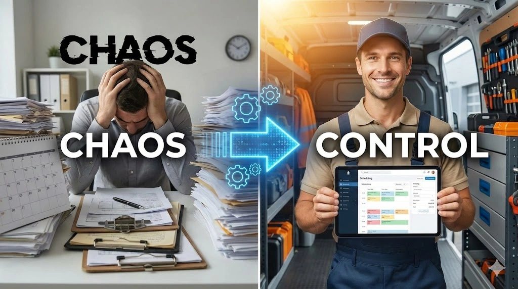 From Chaos to Control: The Ultimate Guide to Automating Your Field Service Business Header Image