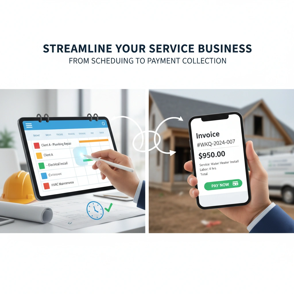 Streamline Your Service Business: From Scheduling to Payment Collection Header Image