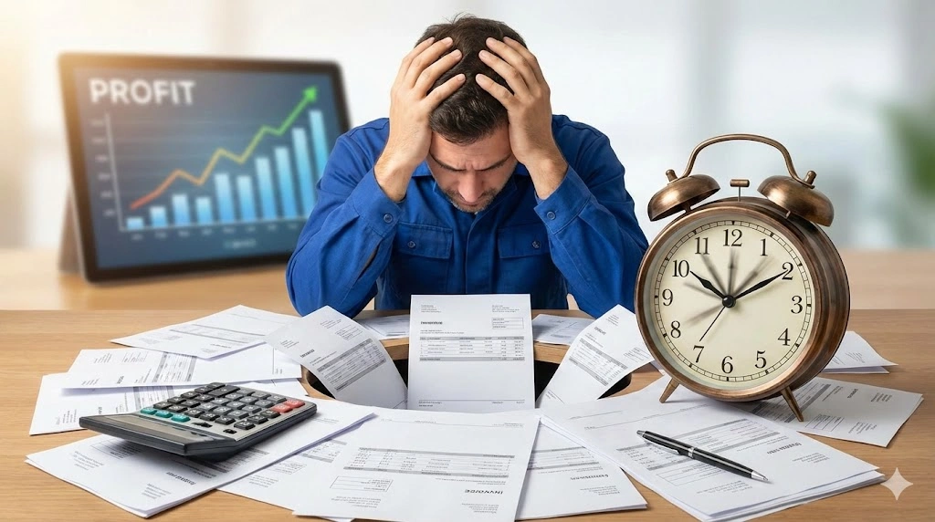 The "Unbillable Hour" Trap: How Manual Admin is Killing Your Service Business Margins Header Image