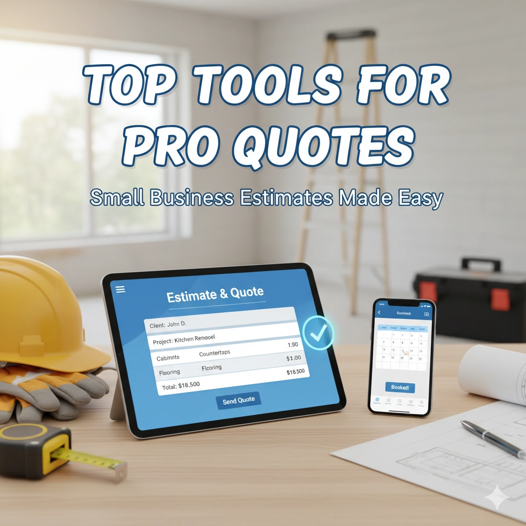 Top Small Business Estimate Tools for Professional Quotes Header Image